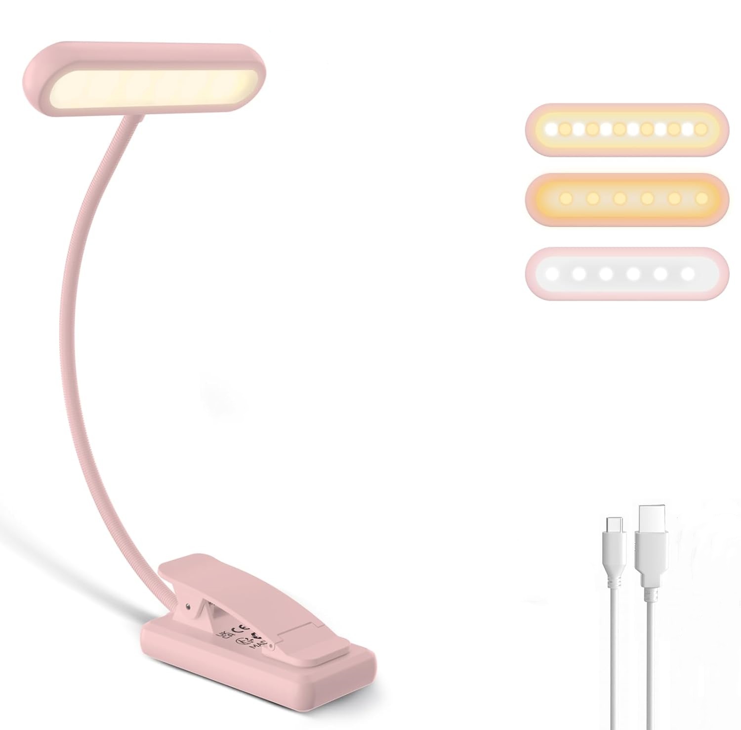 Desk Setup Lamp - Luminária de Leitura com Clipe para