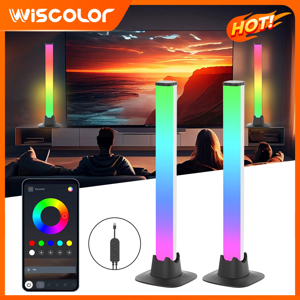 Desk Setup With Tv - Luzes LED RGB Tuya WIFI para