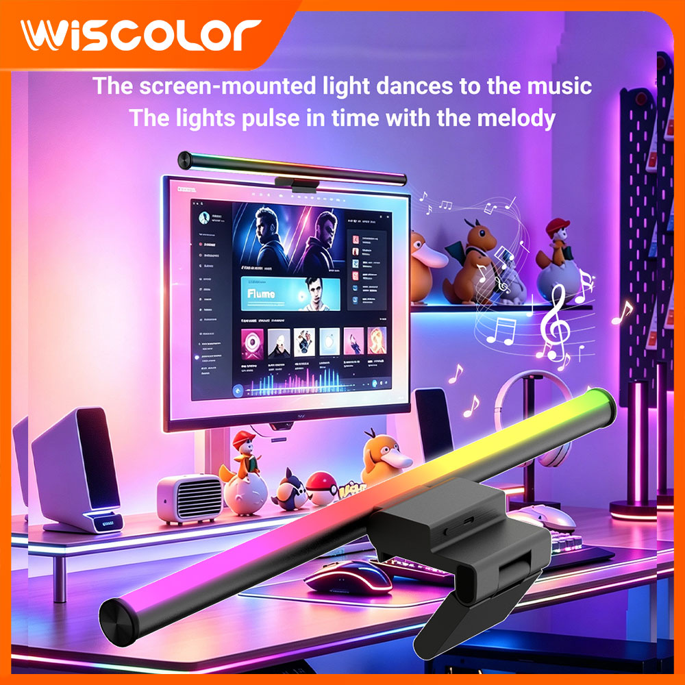 Setup Desk Monitor - Barra de Luz LED Regulável com