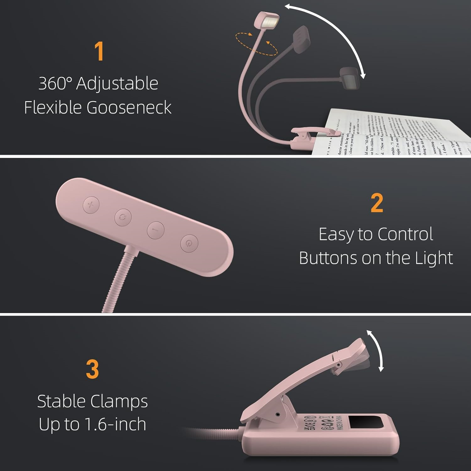 Luminária de Leitura com Clipe - Desk Setup Lamp avaliação e preço
