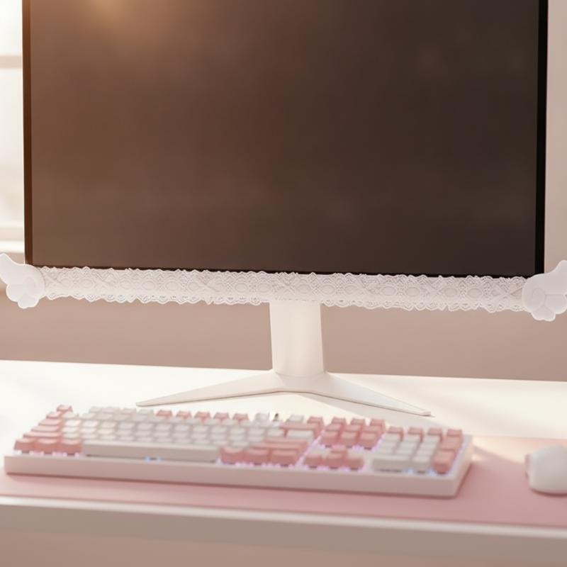 Guarnição de tela com detalhes - Setup Desk Monitor avaliação e preço